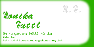 monika huttl business card